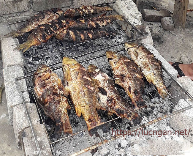 Đặc sản cá nướng Lục Ngạn Đặc sản cá nướng Lục Ngạn