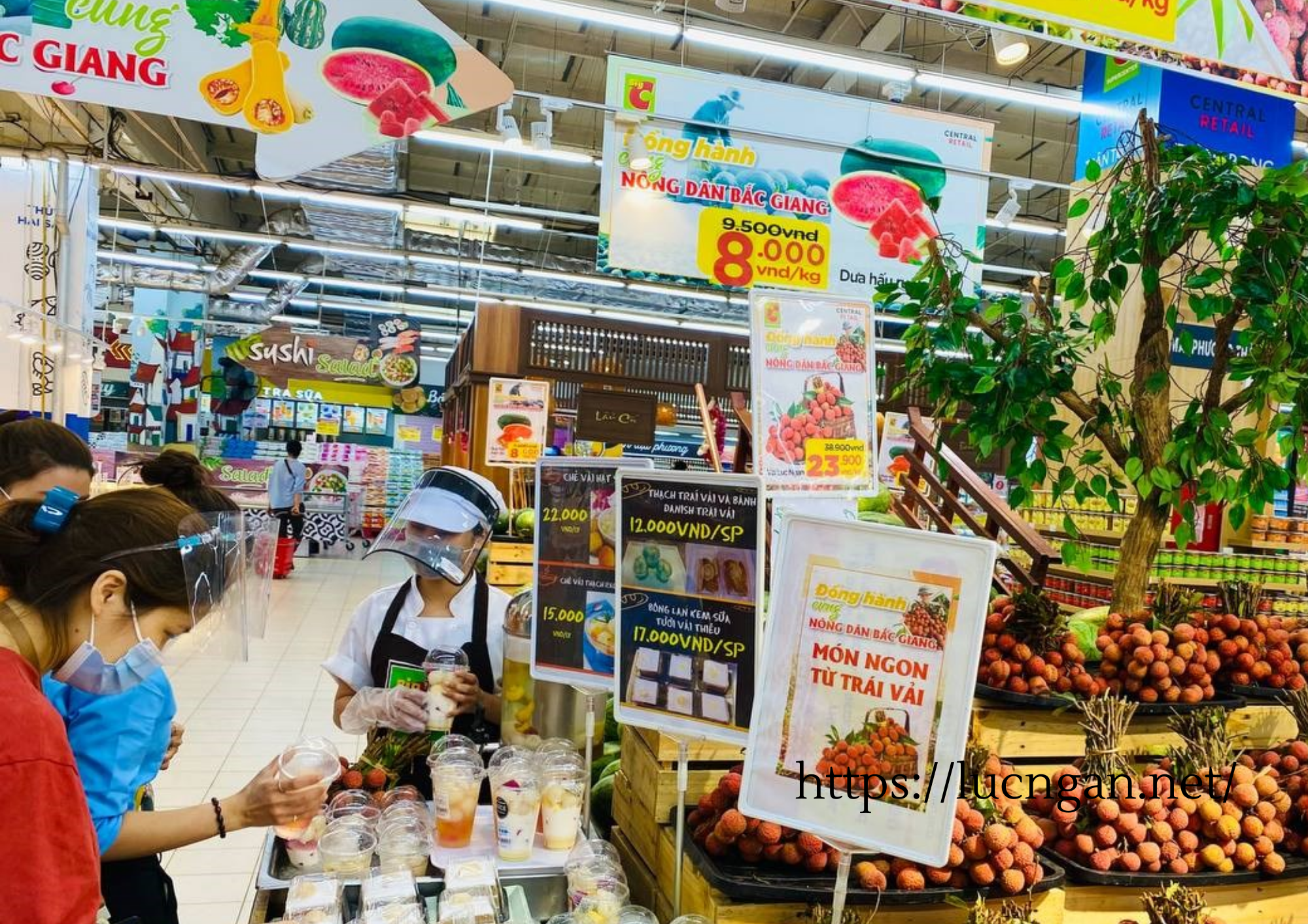 nông sản mùa dịch